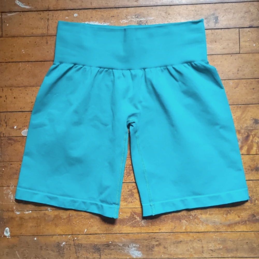 NVGTN shorts, small, teal